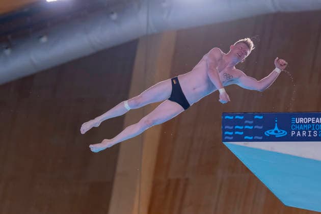 France, Paris, Centre Aquatique Olympique Metropole du Grand Paris, August 6, 2026, European Aquatics Championships – Artistic Swimming, Day 7, Men’s 10m Platform Preliminary, Jaden Eickermann of Germany, Photo by Eibner Pressefoto Tino Henschel European Aquatics Championships Artistic Swimming, Day 7, Men’s 10m Platform Preliminary, Paris Copyright: xEibnerxPressefotox
