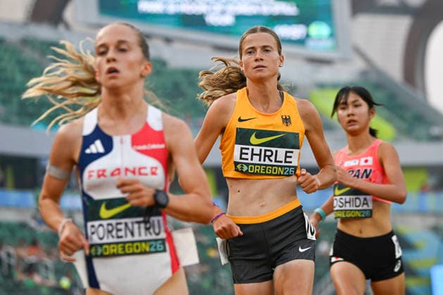 World Athletics U20 Championships, Oregon 2026 EUGENE, UNITED STATES OF AMERICA AUGUST 6, 2026 Julia Ehrle (GER) competing during the World Athletics U20 Championships Oregon 2026 at Hayward Field on August 6, 2026, in Eugene, United States of America Copyright: xBEAUTIFULxSPORTS DecaxText&Bildx