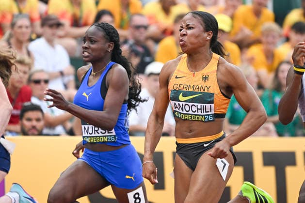 World Athletics U20 Championships, Oregon 2026 EUGENE, UNITED STATES OF AMERICA AUGUST 6, 2026 Lena Anochili (GER) competing during the World Athletics U20 Championships Oregon 2026 at Hayward Field on August 6, 2026, in Eugene, United States of America Copyright: xBEAUTIFULxSPORTS DecaxText&Bildx