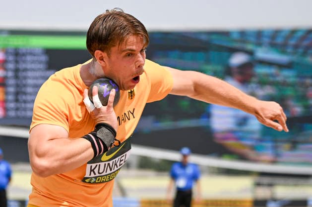 World Athletics U20 Championships, Oregon 2026, EUGENE, UNITED STATES OF AMERICA AUGUST 6, 2026 Simon Kunkel (GER) competing during the World Athletics U20 Championships Oregon 2026 at Hayward Field on August 6, 2026, in Eugene, United States of America Copyright: xBEAUTIFULxSPORTS DecaxText&Bildx