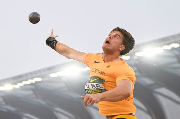 World Athletics U20 Championships, Oregon 2026, EUGENE, UNITED STATES OF AMERICA AUGUST 6, 2026 Simon Kunkel (GER) competing during the World Athletics U20 Championships Oregon 2026 at Hayward Field on August 6, 2026, in Eugene, United States of America Copyright: xBEAUTIFULxSPORTS DecaxText&Bildx