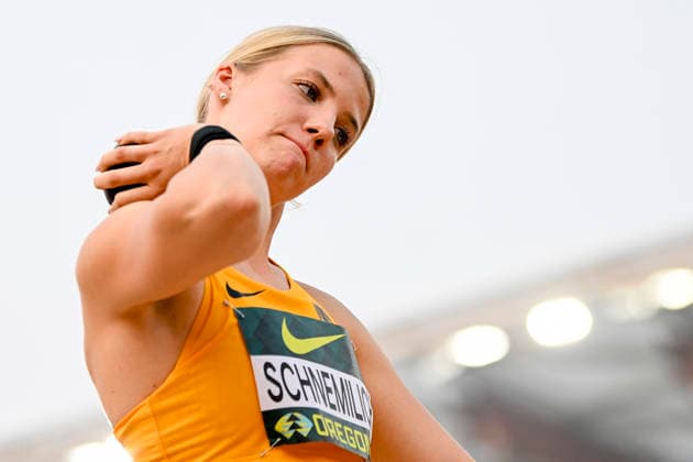 World Athletics U20 Championships, Oregon 2026 EUGENE, UNITED STATES OF AMERICA AUGUST 6, 2026 Maria Schnemilich (GER) competing during the World Athletics U20 Championships Oregon 2026 at Hayward Field on August 6, 2026, in Eugene, United States of America Copyright: xBEAUTIFULxSPORTS DecaxText&Bildx