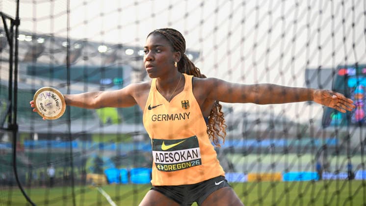 World Athletics U20 Championships, Oregon 2026 EUGENE, UNITED STATES OF AMERICA AUGUST 6, 2026 Favour Adesokan (GER) competing during the World Athletics U20 Championships Oregon 2026 at Hayward Field on August 6, 2026, in Eugene, United States of America Copyright: xBEAUTIFULxSPORTS DecaxText&Bildx