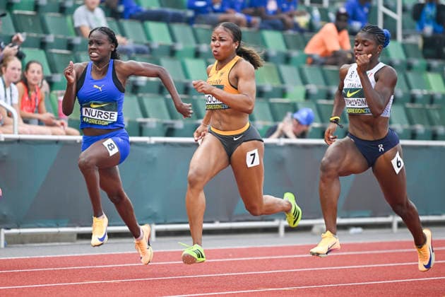 World Athletics U20 Championships, Oregon 2026, EUGENE, UNITED STATES OF AMERICA AUGUST 6, 2026 Lena Anochili (GER) competing during the World Athletics U20 Championships Oregon 2026 at Hayward Field on August 6, 2026, in Eugene, United States of America Copyright: xBEAUTIFULxSPORTS DecaxText&Bildx