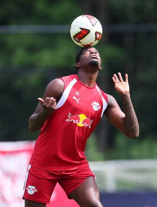 RB Leipzig (AUT) Training Camp, Bundesliga, Saalfelden, August 6, 2026, Gut Brandlhof, Soccer, Bundesliga, GER, RB Leipzig Training Camp in Saalfelden am Steinernen Meer (AUT), Pictured: Castello Lukeba 23, RB Leipzig, Picture Point