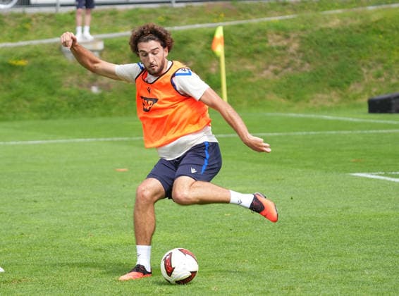 August 6, 2026, Seefeld Stadium, Seefeld, TSG Hoffenheim Training Camp in Seefeld 2026, Leon Avdullahu Hoffenheim Photo by Hasan Bratic, DeFodi Images
