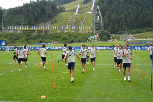 Football, Bundesliga 1, TSG 1899 Hoffenheim, training camp in Seefeld