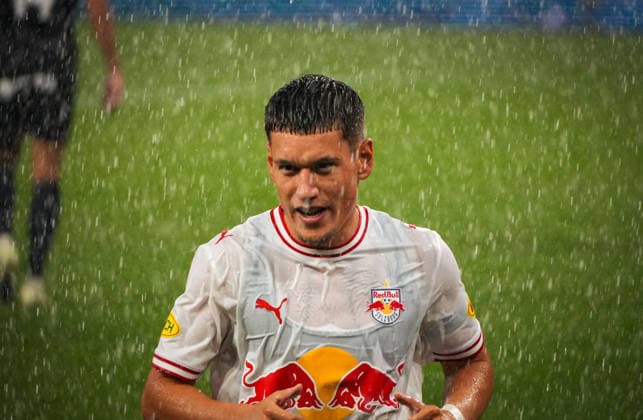 Soccer Austria UEFA Conference League Qualifiers 2026–2027, Round 3, August 6, 2026, FC Red Bull Salzburg (RB), Austria vs. Pafos FC, Cyprus, Red Bull Arena, Wals-Siezenheim, Austria, Damir Redzic, FC Red Bull Salzburg Copyright: xLukasxBierederx