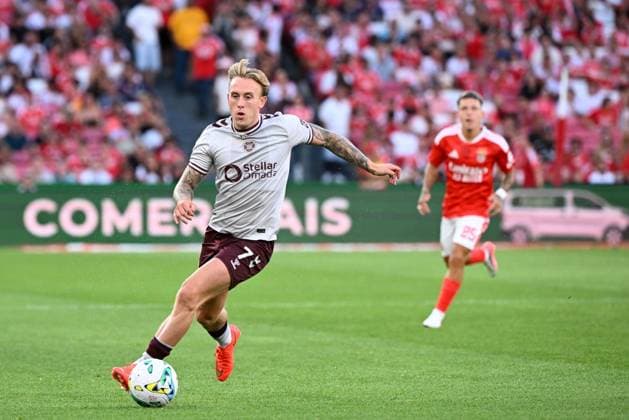 Football, Europa League qualifiers, Benfica Lisbon v Heart of Midlothian