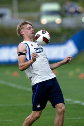 Nathan De Cat, TSG Hoffenheim, 17, is already quite good, TSG Hoffenheim, soccer, training camp, preseason, 2026–2027 season, GER, August 6, 2026, Eibner Press Photo by Andreas Ulmer, TSG Hoffenheim, soccer, training camp, preseason, 2026–2027 season, GER, August 6, 2026, Copyright: xEibner-Pressefoto AndreasxUlmerx EP_AUR