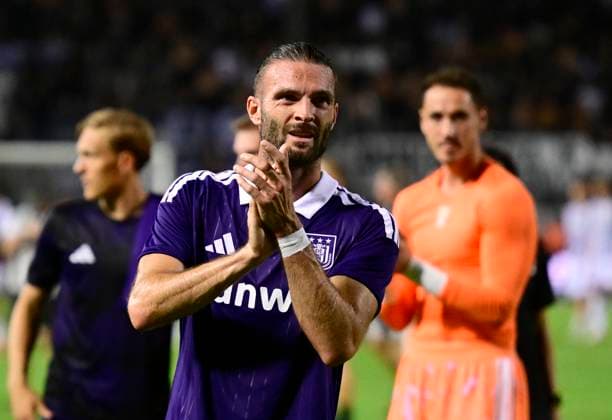PAOK v RSC Anderlecht - UEFA Europa League THESSALONIKI, GREECE - AUGUST 06 : Petrot Leo defender of RSC Anderlecht during the UEFA Europa League third qualifying round1st leg match between PAOK and RSC Anderlecht on August 6, 2026 in Thessaloniki, Greece, 06 08 2026 Thessaloniki Greece  Copyright: xJanxDexMeuleneirx