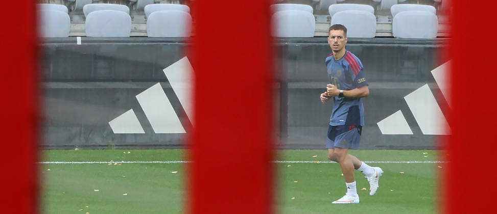 August 6, 2026, FC Bayern Munich Training, Soccer, Sports, Pictured: Bryan Zaragoza, FC Bayern Munich