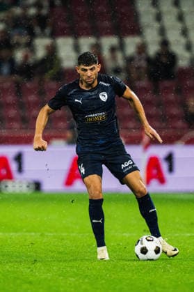 SOCCER - UEFA EL, RBS vs Pafos SALZBURG,AUSTRIA,06.AUG.26 - SOCCER - UEFA Europa League, qualification, Red Bull Salzburg vs Pafos FC. Image shows Nikolas Ioannou (Pafos).  GEPAxpictures xJulioxArellano