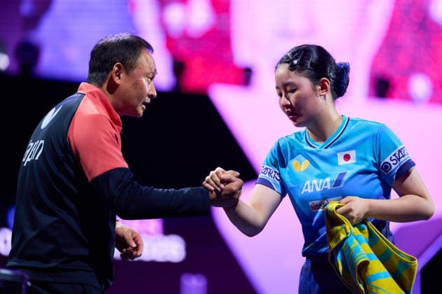Miwa Harimoto (JPN), AUGUST 6, 2026 - Table tennis, Tischtennis : WTT Champions Yokohama 2026 Womens singles round of 16 at Yokohama BUNTAI, Kanagawa, Japan. Noxthirdxpartyxsales  aflo_340216025 KenxAsakurax