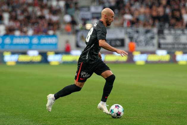 06.August.2026 - SOCCER - 2026 27 UEFA EUROPA LEAGUE, Third Qualifying Round, 1st Leg FC Hradec Kralove vs Besiktas JK Vaclav Cerny (Besiktas) is in action Hradec Kralove Hradec Kralove, Czech Republic Malsovicka Arena Malsovicka Arena Czech Republic Copyright: xYigitxOermex xPsxImagesxYigitxOermex xPsxImagesx