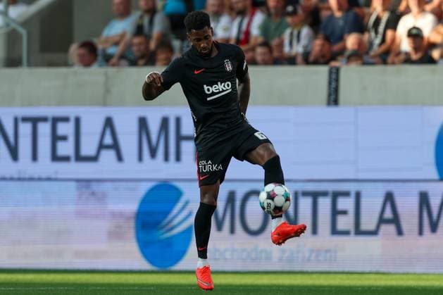 06.August.2026 - SOCCER - 2026 27 UEFA EUROPA LEAGUE, Third Qualifying Round, 1st Leg FC Hradec Kralove vs Besiktas JK Michael Murillo (Besiktas) is in action Hradec Kralove Hradec Kralove, Czech Republic Malsovicka Arena Malsovicka Arena Czech Republic Copyright: xYigitxOermex xPsxImagesxYigitxOermex xPsxImagesx