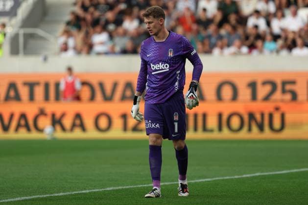 06.August.2026 - SOCCER - 2026 27 UEFA EUROPA LEAGUE, Third Qualifying Round, 1st Leg FC Hradec Kralove vs Besiktas JK Alexander Nubel (Besiktas) looks on during the match Hradec Kralove Hradec Kralove, Czech Republic Malsovicka Arena Malsovicka Arena Czech Republic Copyright: xYigitxOermex xPsxImagesxYigitxOermex xPsxImagesx