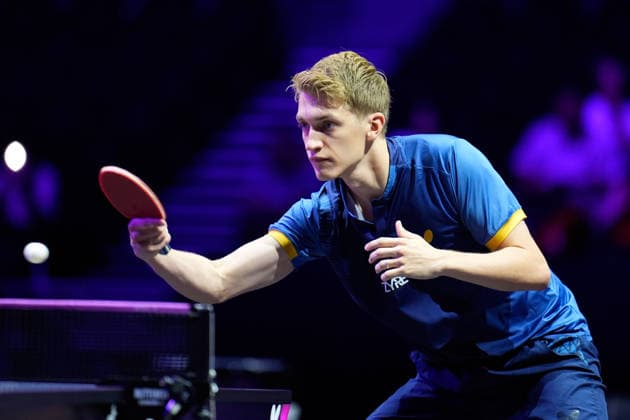 Anton Kallberg (SWE), AUGUST 6, 2026 - Table tennis, Tischtennis : WTT Champions Yokohama 2026 Mens singles round of 32 at Yokohama BUNTAI, Kanagawa, Japan. Noxthirdxpartyxsales  aflo_340261260 KenxAsakurax