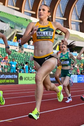 World Athletics U20 Championships Oregon 2026 EUGENE, UNITED STATES OF AMERICA AUGUST 7, 2026 Lera Miller (GER) competes during the World Athletics U20 Championships Oregon 2026 at Hayward Field on August 7, 2026, in Eugene, United States of America Copyright: xBEAUTIFULxSPORTS DecaxText&Bildx