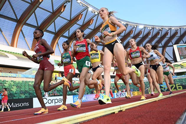 World Athletics U20 Championships Oregon 2026 EUGENE, UNITED STATES OF AMERICA AUGUST 7, 2026 Paula Terhorst (GER) competing in the 1500m during the World Athletics U20 Championships Oregon 2026 at Hayward Field on August 7, 2026, in Eugene, United States of America Copyright: xBEAUTIFULxSPORTS DecaxText&Bildx
