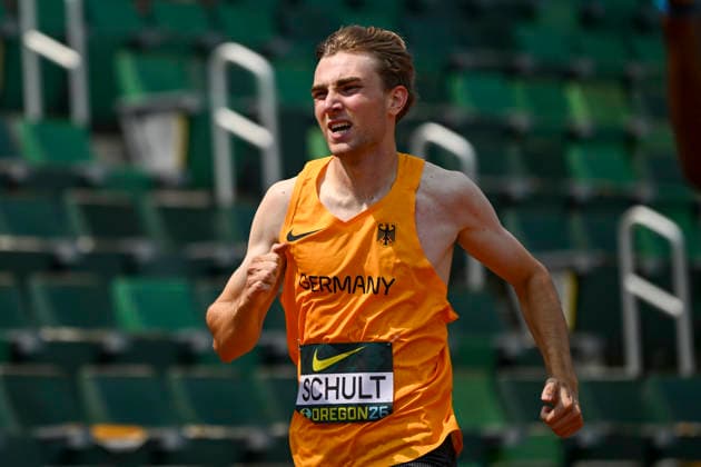 World Athletics U20 Championships, Oregon 2026 EUGENE, UNITED STATES OF AMERICA AUGUST 7, 2026 Tjark Schult (GER) competing in the 400m during the World Athletics U20 Championships Oregon 2026 at Hayward Field on August 7, 2026, in Eugene, United States of America Copyright: xBEAUTIFULxSPORTS DecaxText&Bildx