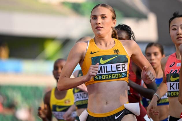 World Athletics U20 Championships Oregon 2026 EUGENE, UNITED STATES OF AMERICA AUGUST 7, 2026 Lera Miller (GER) competes during the World Athletics U20 Championships Oregon 2026 at Hayward Field on August 7, 2026, in Eugene, United States of America Copyright: xBEAUTIFULxSPORTS DecaxText&Bildx