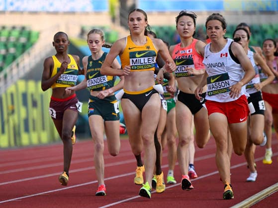 World Athletics U20 Championships Oregon 2026 EUGENE, UNITED STATES OF AMERICA AUGUST 7, 2026 Lera Miller (GER) competes during the World Athletics U20 Championships Oregon 2026 at Hayward Field on August 7, 2026, in Eugene, United States of America Copyright: xBEAUTIFULxSPORTS DecaxText&Bildx