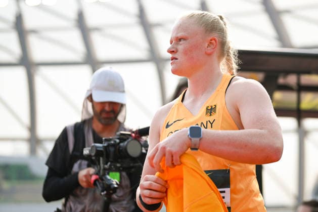World Athletics U20 Championships Oregon 2026 EUGENE, UNITED STATES OF AMERICA AUGUST 6, 2026 Antonia Heberle (GER) competing in the shot put during the World Athletics U20 Championships Oregon 2026 at Hayward Field on August 6, 2026, in Eugene, United States of America Copyright: xBEAUTIFULxSPORTS DecaxText&Bildx