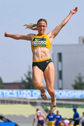 World Athletics U20 Championships, Oregon 2026 EUGENE, UNITED STATES OF AMERICA AUGUST 6, 2026 Maria Schnemilich (GER) competing in the long jump as part of the heptathlon during the World Athletics U20 Championships Oregon 2026 at Hayward Field on August 6, 2026, in Eugene, United States of America Copyright: xBEAUTIFULxSPORTS DecaxText&Bildx