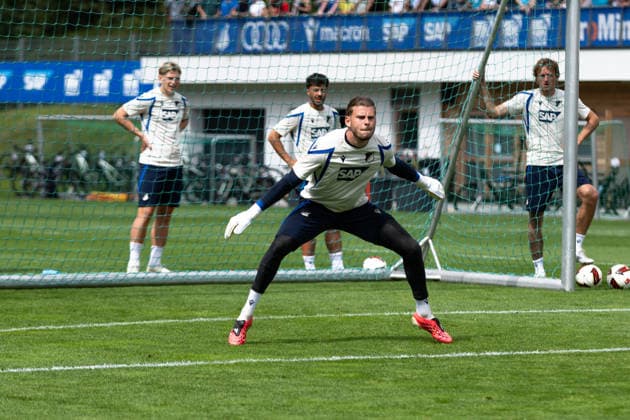 Luca Philipp, TSG Hoffenheim, 37, ready, TSG Hoffenheim, soccer, training camp, preseason, 2026–2027 season, GER, August 6, 2026, Eibner Press Photo Andreas Ulmer TSG Hoffenheim, soccer, training camp, preseason, 2026–2027 season, GER, August 6, 2026, Copyright: xEibner-Pressefoto AndreasxUlmerx EP_AUR