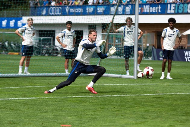 Luca Philipp, TSG Hoffenheim, 37, great play, TSG Hoffenheim, soccer, training camp, preseason, 2026–2027 season, GER, August 6, 2026, Eibner Press Photo by Andreas Ulmer, TSG Hoffenheim, soccer, training camp, preseason, 2026–2027 season, GER, August 6, 2026, Copyright: xEibner-Pressefoto AndreasxUlmerx EP_AUR