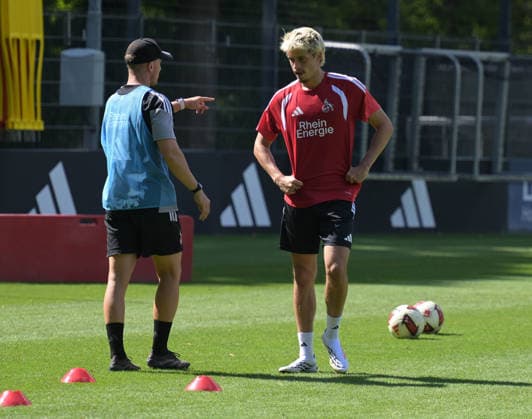 August 7, 2026, xophax, Soccer, Bundesliga 1, 1. FC Köln Training on Field 7 at Geissbockheim; U21 Training; New Signing Gil Neves; 1. FC Köln; Kitzbühel