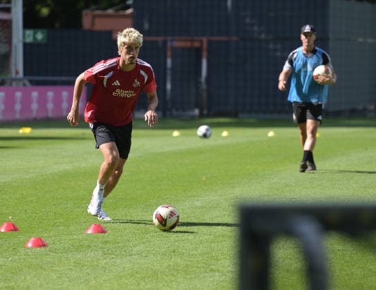August 7, 2026, xophax, Soccer, Bundesliga 1, 1. FC Köln Training on Field 7 at Geissbockheim; U21 Training; New Signing Gil Neves; 1. FC Köln; Kitzbühel
