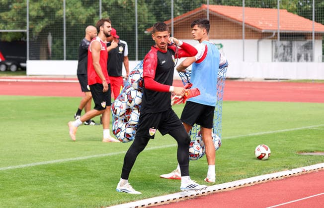 August 7, 2026, Germany, Grassau, Bundesliga, 2026–2027 season, VfB Stuttgart training camp, Fabian Bredlow
