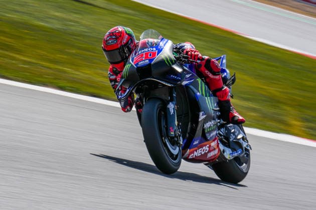 Fabio Quartararo (France) of the Monster Energy Yamaha MotoGP ( 20) during Round 12 of the 2026 Qatar Airways Grand Prix of Great Britain at Silverstone Circuit, Towcester, England on the 7 August 2026.  Copyright: xDavidxHornx PMI-7310-0021