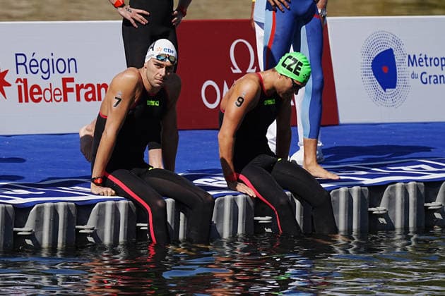 Men s 3km Knockout Sprint, Gregorio Paltrinieri from Italy at the European Aquatics Championships Paris 2026, Paris, August 07, 2026 .  Copyright: xGianxMattiaxD Alberto LaPressex