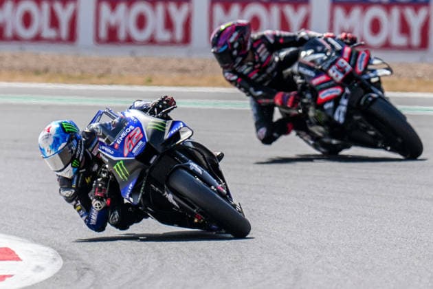 Alex Rins (Spain) of the Monster Energy Yamaha MotoGP ( 42) during Round 12 of the 2026 Qatar Airways Grand Prix of Great Britain at Silverstone Circuit, Towcester, England on the 7 August 2026.  Copyright: xDavidxHornx PMI-7310-0030