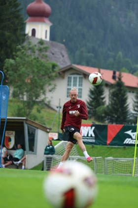 August 7, 2026, Germany, Soccer, Men s, FC Augsburg, Bundesliga, Training Camp, Achensee, FCA, Marius Wolf in Training in Achenkirch