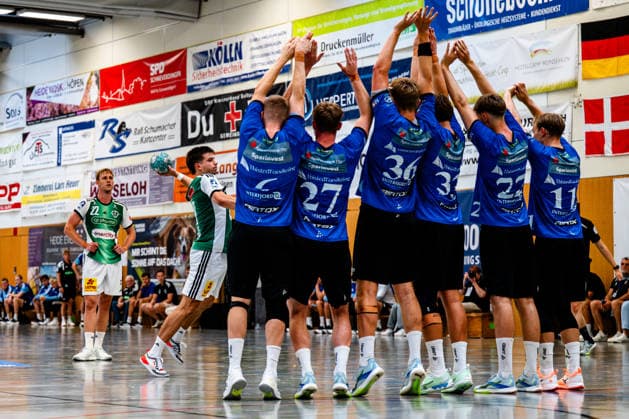 August 7, 2026, xdobgx, 2026 Heide Cup Handball Tournament, TSV Hannover Burgdorf vs. Mors Thy Handball v l Renars Uöins TSV Hannover Burgdorf, 10 on a free throw