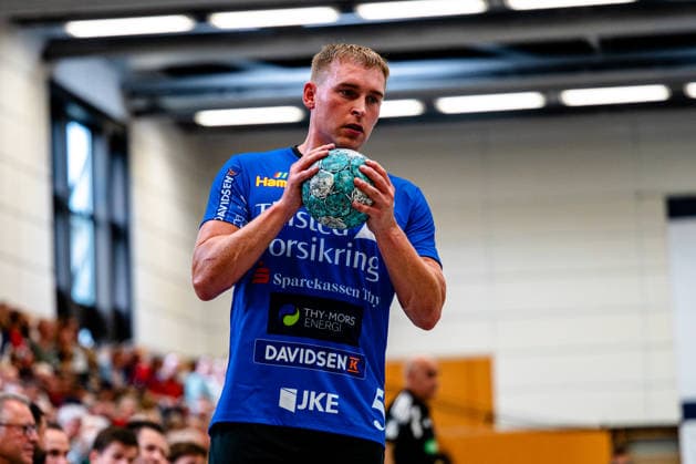 August 7, 2026, xdobgx, Heide Cup 2026 Handball Tournament, TSV Hannover Burgdorf vs. Mors Thy Handball, from left: Mads, Peter, Lonborg, Mors Thy Handball, 5 portraits, portrait, single image