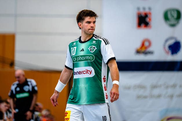 August 7, 2026, xdobgx, 2026 Heide Cup Handball Tournament, TSV Hannover Burgdorf vs. Mors Thy Handball v l Renars Uöins TSV Hannover Burgdorf, 10 Portrait, Portrait, Single Image
