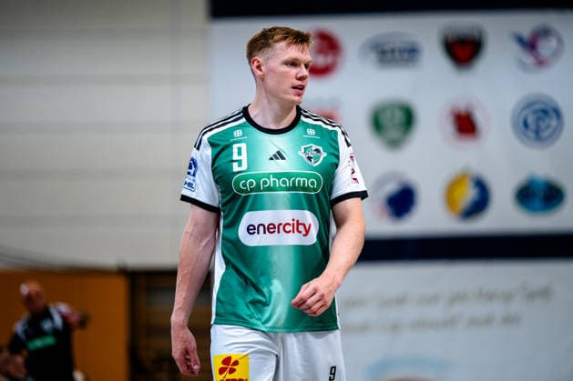 August 7, 2026, xdobgx, 2026 Heide Cup Handball Tournament, TSV Hannover Burgdorf vs. Mors Thy Handball, from left: Vilhelm Poulsen, TSV Hannover Burgdorf, 9 portraits, individual photos