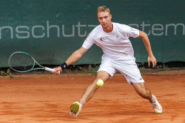 Oleksii Krutykh, LTTC Rot Weiß Berlin, 2nd Bundesliga Men s Division: LTTC Rot Weiß Berlin vs. TC Grün Weiss Nikolassee Berlin, August 7, 2026, at Steffi Graf Stadium, hosted by LTTC Rot Weiß Berlin, 2nd Bundesliga Men s Division: LTTC Rot Weiß Berlin vs. TC Grün Weiss Nikolassee