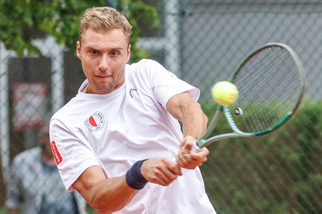 Oleksii Krutykh, LTTC Rot Weiß Berlin, 2nd Bundesliga Men s Division: LTTC Rot Weiß Berlin vs. TC Grün Weiss Nikolassee Berlin, August 7, 2026, at Steffi Graf Stadium, hosted by LTTC Rot Weiß Berlin, 2nd Bundesliga Men s Division: LTTC Rot Weiß Berlin vs. TC Grün Weiss Nikolassee