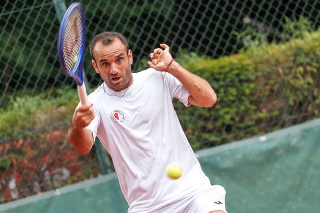 Philipp Pavlenko, TC Grün Weiss Nikolassee, 2nd Bundesliga Men s Division: LTTC Rot Weiß Berlin vs. TC Grün Weiss Nikolassee, Berlin, August 7, 2026, at Steffi Graf Stadium, hosted by LTTC Rot Weiß Berlin, 2nd Bundesliga Men s Division: LTTC Rot Weiß Berlin vs. TC Grün Weiss Nikolassee