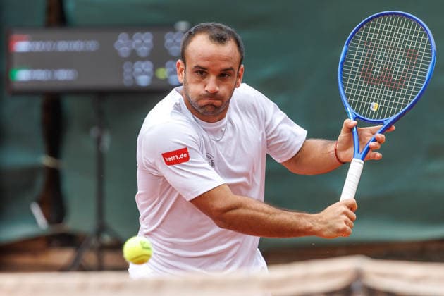 Philipp Pavlenko, TC Grün Weiss Nikolassee, 2nd Bundesliga Men s Division: LTTC Rot Weiß Berlin vs. TC Grün Weiss Nikolassee, Berlin, August 7, 2026, at Steffi Graf Stadium, hosted by LTTC Rot Weiß Berlin, 2nd Bundesliga Men s Division: LTTC Rot Weiß Berlin vs. TC Grün Weiss Nikolassee