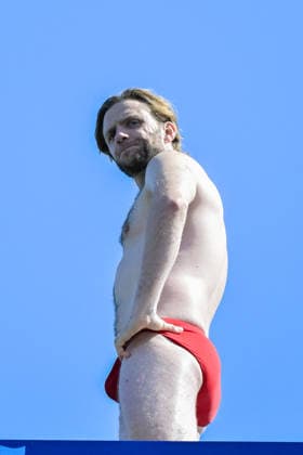 Lander Roels of Belgium competes in the High Diving Men s 20m Final during the European Aquatics Championships at the Olympic Aquatic Center in Paris (France), August 7, 2026. Giorgio Scala DBM - Deepbluemedia Insidefoto