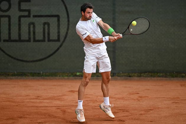 Pedro Martinez, Goalkeeper, ESP, August 7, 2026, ¢ Tennis ¢ Men s 1st Bundesliga, TC Bredeney vs. TK GW Mannheim, Tennis Club Bredeney, Essen, North Rhine-Westphalia, Germany Copyright: xpepphotox xHorstxMauelshagenx pep00321, pep_20260807_hm_394256