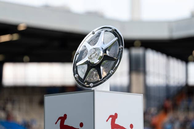 August 7, 2026, GER Germany, Soccer, 2026–2027 Season, 2. Bundesliga, Matchday 1: VfL Bochum vs. Hertha BSC Berlin, 2. Bundesliga Championship Trophy, Bochum, Vonovia Ruhrstadion, North Rhine-Westphalia, Germany Copyright: xnordphotoxGmbHx xSchulzex