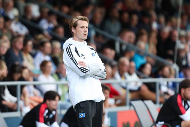 August 7, 2026, Soccer, Men s, Regionalliga Nord, Matchday 2, BSV Kickers Emden vs. Hamburger SV II, Coach Lukas Anderer, Hamburger SV II
